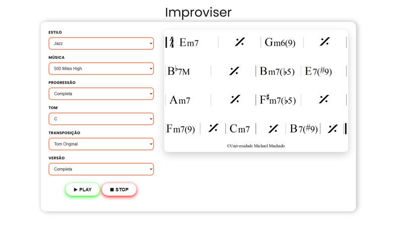 Improviser - Backing Tracks